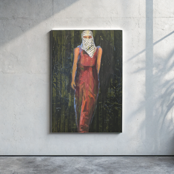 Kuffiyah Artwork - once was known series - monther jawabreh